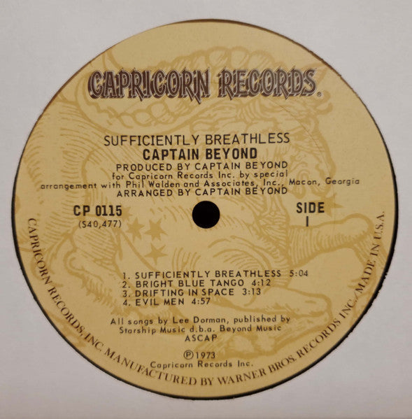 Captain Beyond - Sufficiently Breathless