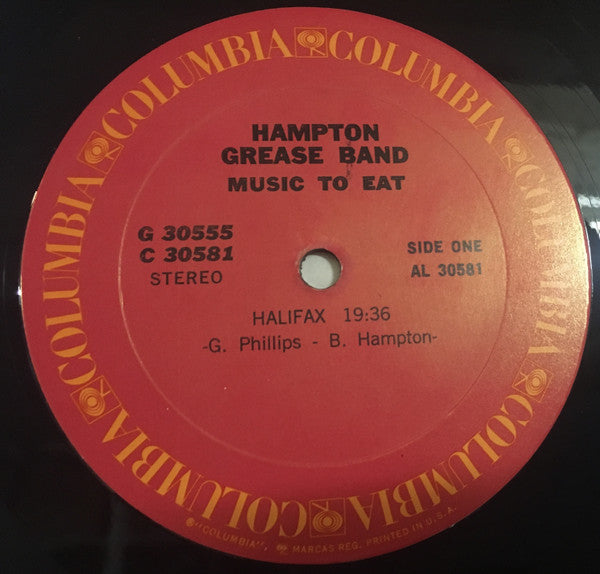 Hampton Grease Band - Music To Eat