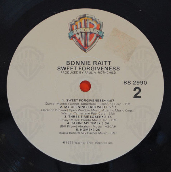 Bonnie Raitt - Sweet Forgiveness