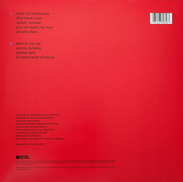 The B-52's - Wild Planet