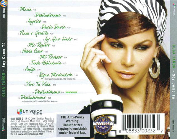 Olga Tañón - Soy Como Tú