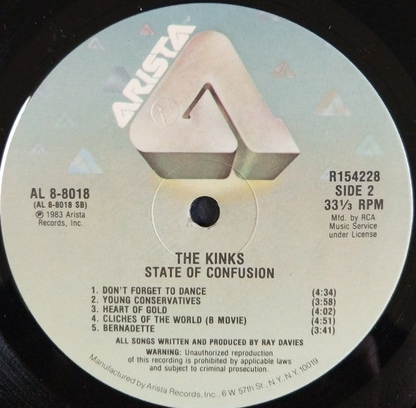 The Kinks - State Of Confusion