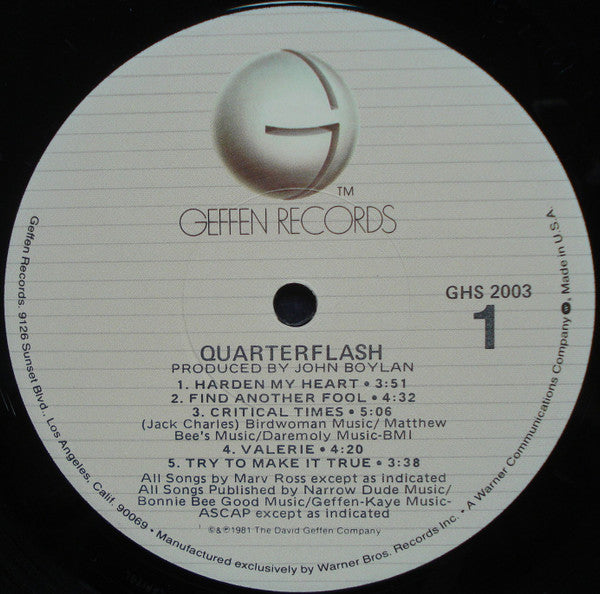 Quarterflash - Quarterflash
