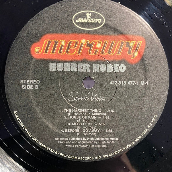 Rubber Rodeo - Scenic Views
