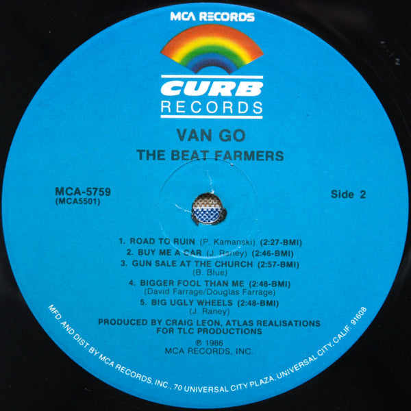 The Beat Farmers - Van Go