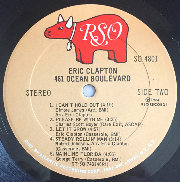 Eric Clapton - 461 Ocean Boulevard