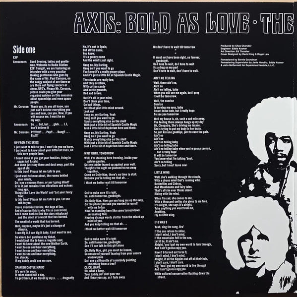 The Jimi Hendrix Experience - Axis: Bold As Love
