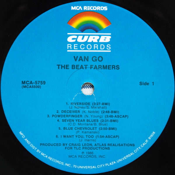 The Beat Farmers - Van Go
