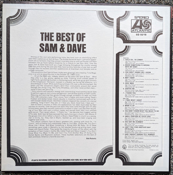 Sam & Dave - The Best Of Sam & Dave