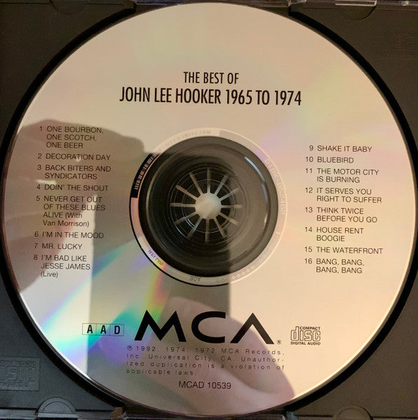 John Lee Hooker - The Best Of 1965 To 1974