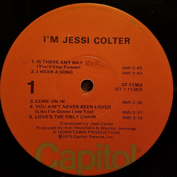 Jessi Colter - I'm Jessi Colter