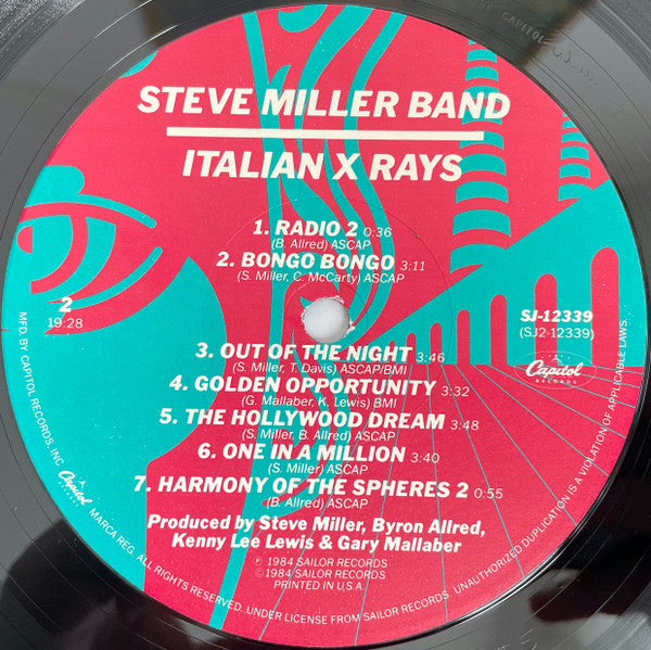 Steve Miller Band - Italian X Rays