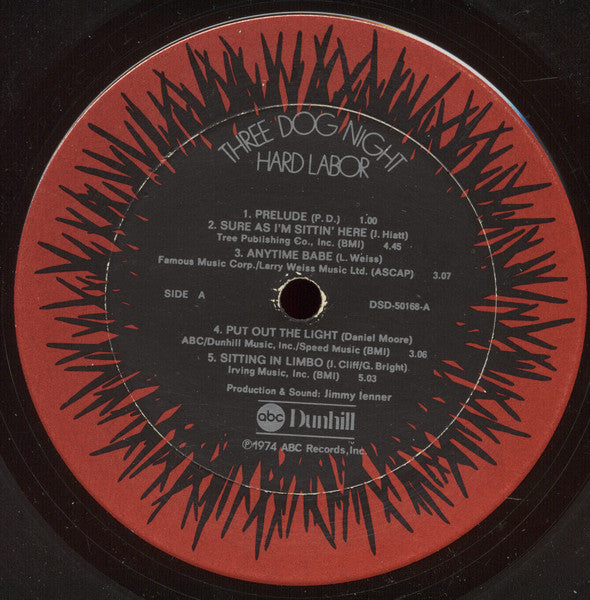 Three Dog Night - Hard Labor