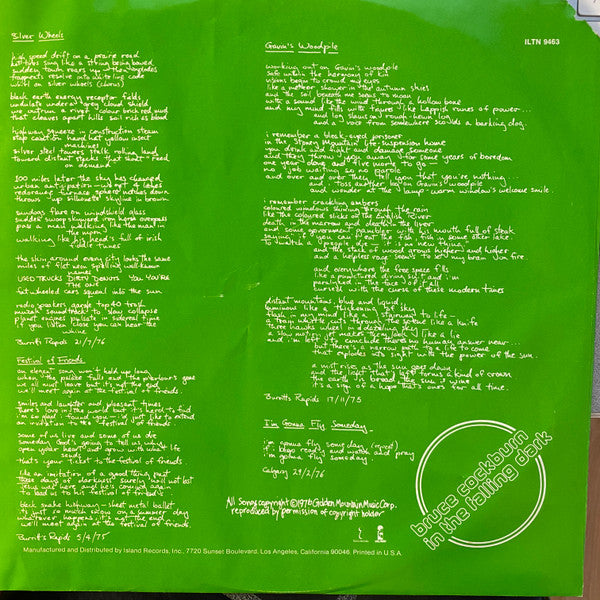 Bruce Cockburn - In The Falling Dark