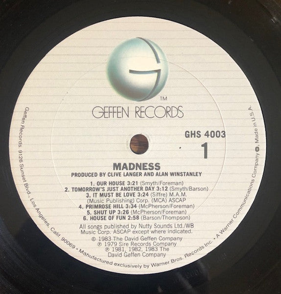 Madness - Madness