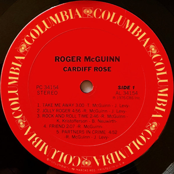 Roger McGuinn - Cardiff Rose