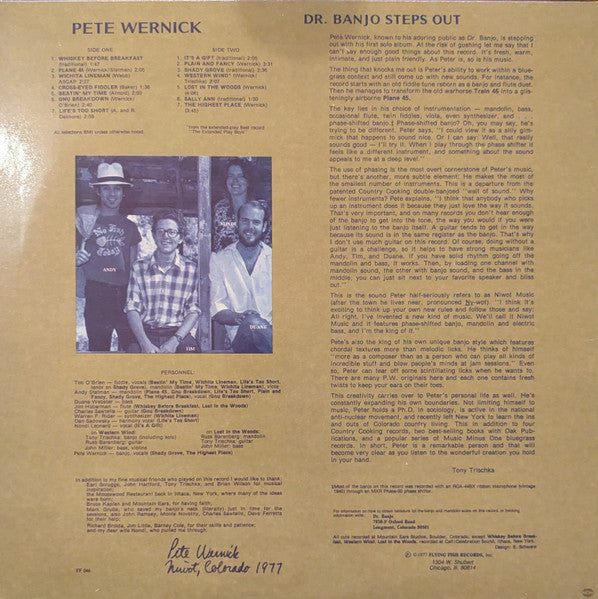 Peter Wernick - Dr. Banjo Steps Out