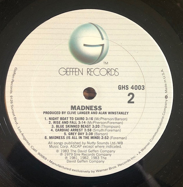 Madness - Madness