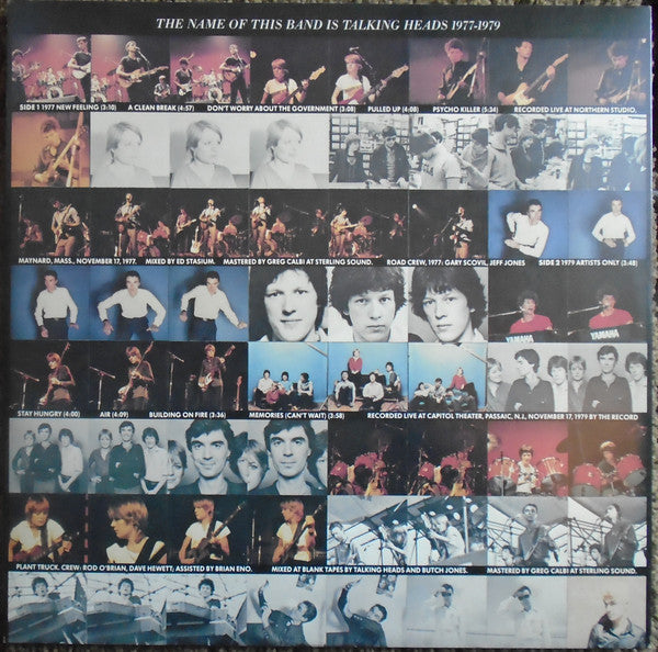 Talking Heads - The Name Of This Band Is Talking Heads