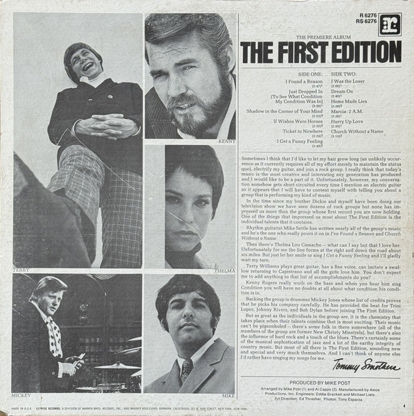 Kenny Rogers & The First Edition - The First Edition