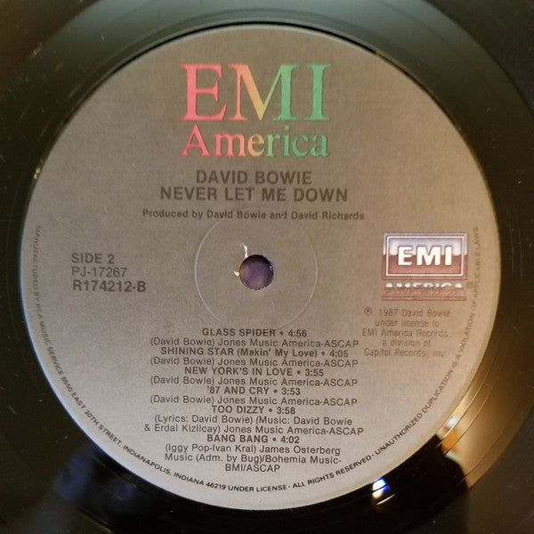 David Bowie - Never Let Me Down
