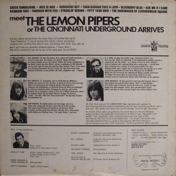 The Lemon Pipers - Green Tambourine