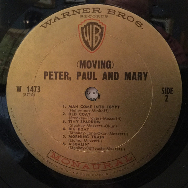 Peter, Paul & Mary - (Moving)