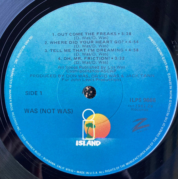 Was (Not Was) - Was (Not Was)