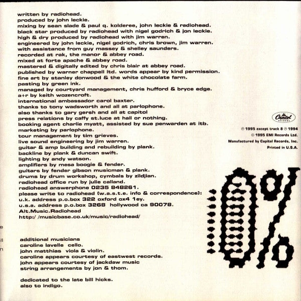 Radiohead - The Bends