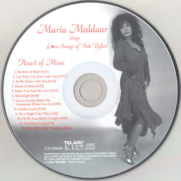 Maria Muldaur - Sings Love Songs Of Bob Dylan - Heart Of Mine