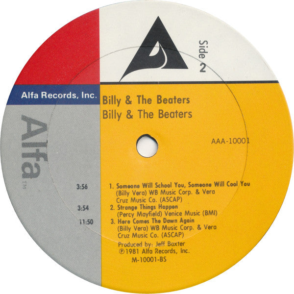 Billy Vera & The Beaters - Billy & The Beaters
