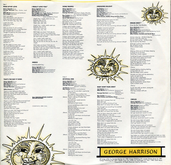 George Harrison - Gone Troppo