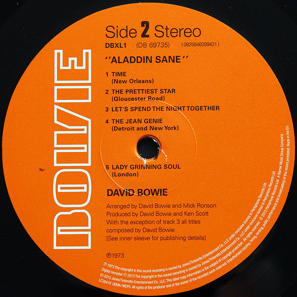 David Bowie - Aladdin Sane