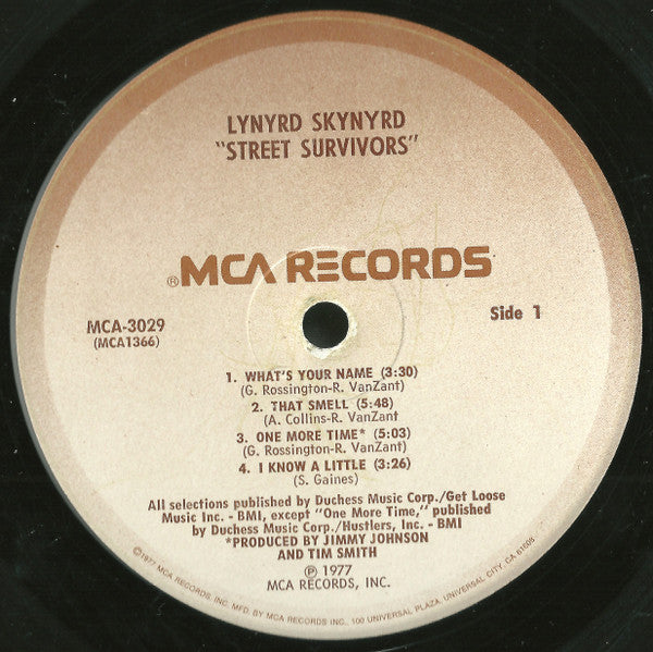 Lynyrd Skynyrd - Street Survivors