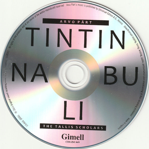 The Tallis Scholars - Tintinnabuli