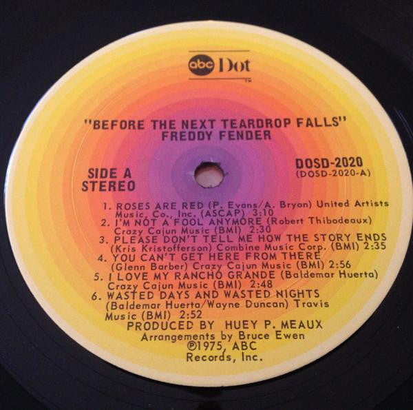 Freddy Fender (2) - Before The Next Teardrop Falls
