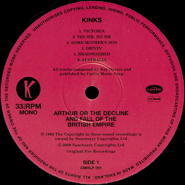 The Kinks - Arthur Or The Decline And Fall Of The British Empire