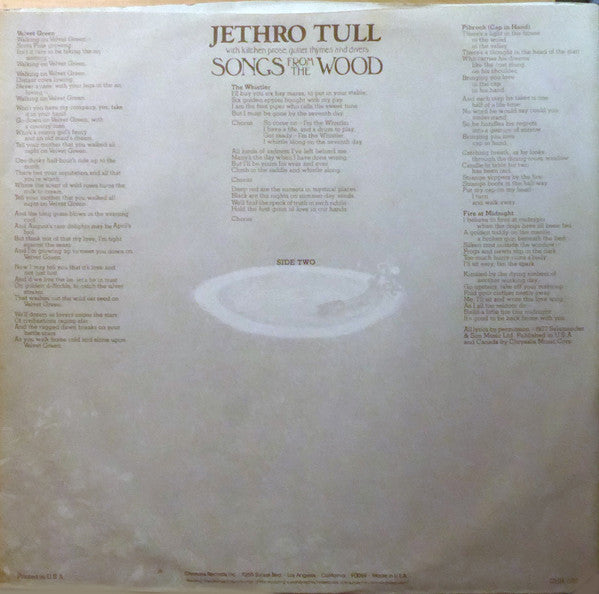 Jethro Tull - Songs From The Wood
