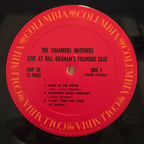 The Chambers Brothers - Love, Peace And Happiness / Live At Bill Graham's Fillmore East