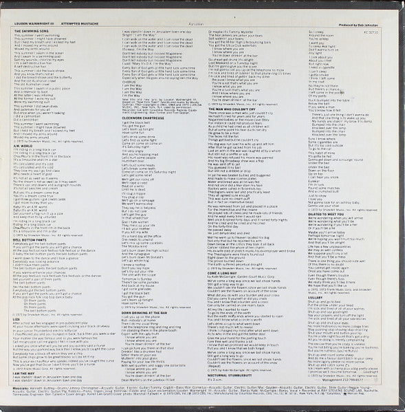 Loudon Wainwright III - Attempted Mustache