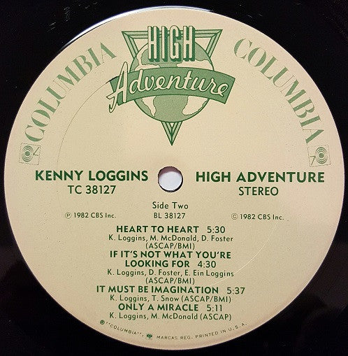Kenny Loggins - High Adventure