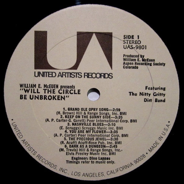 Nitty Gritty Dirt Band - Will The Circle Be Unbroken