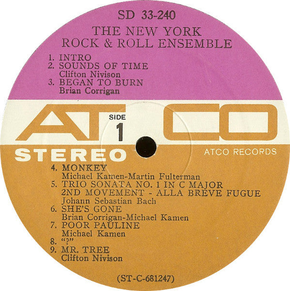 The New York Rock Ensemble - The New York Rock & Roll Ensemble