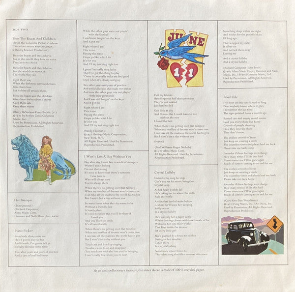 Carpenters - A Song For You