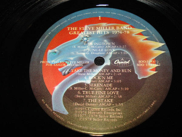 Steve Miller Band - Greatest Hits 1974-78