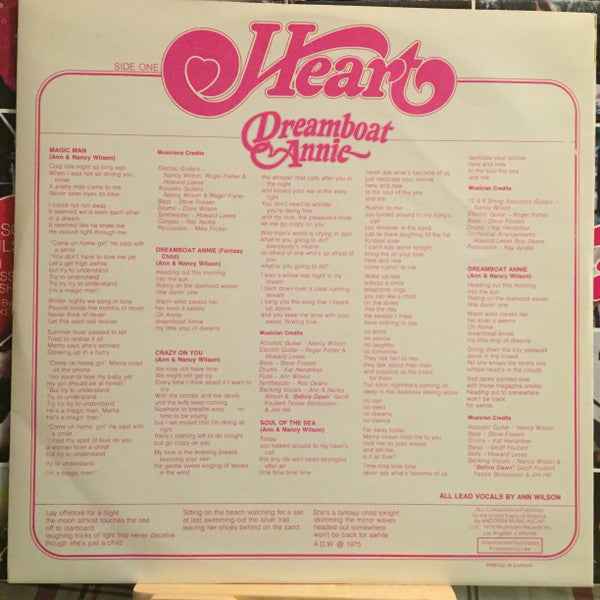 Heart - Dreamboat Annie