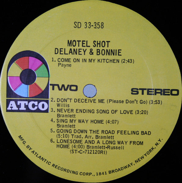 Delaney & Bonnie & Friends - Motel Shot