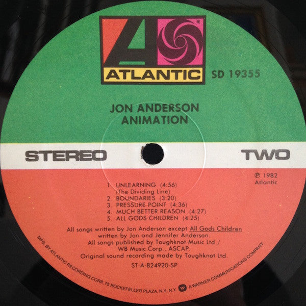 Jon Anderson - Animation