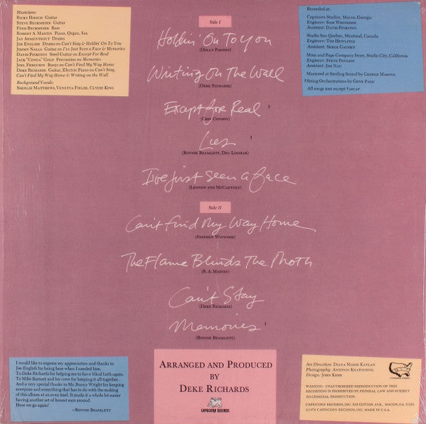 Bonnie Bramlett - Memories