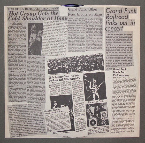Grand Funk Railroad - Mark, Don & Mel 1969-71